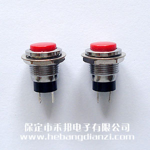 穿透式按鈕318 紅色